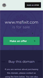 Mobile Screenshot of msfixit.com